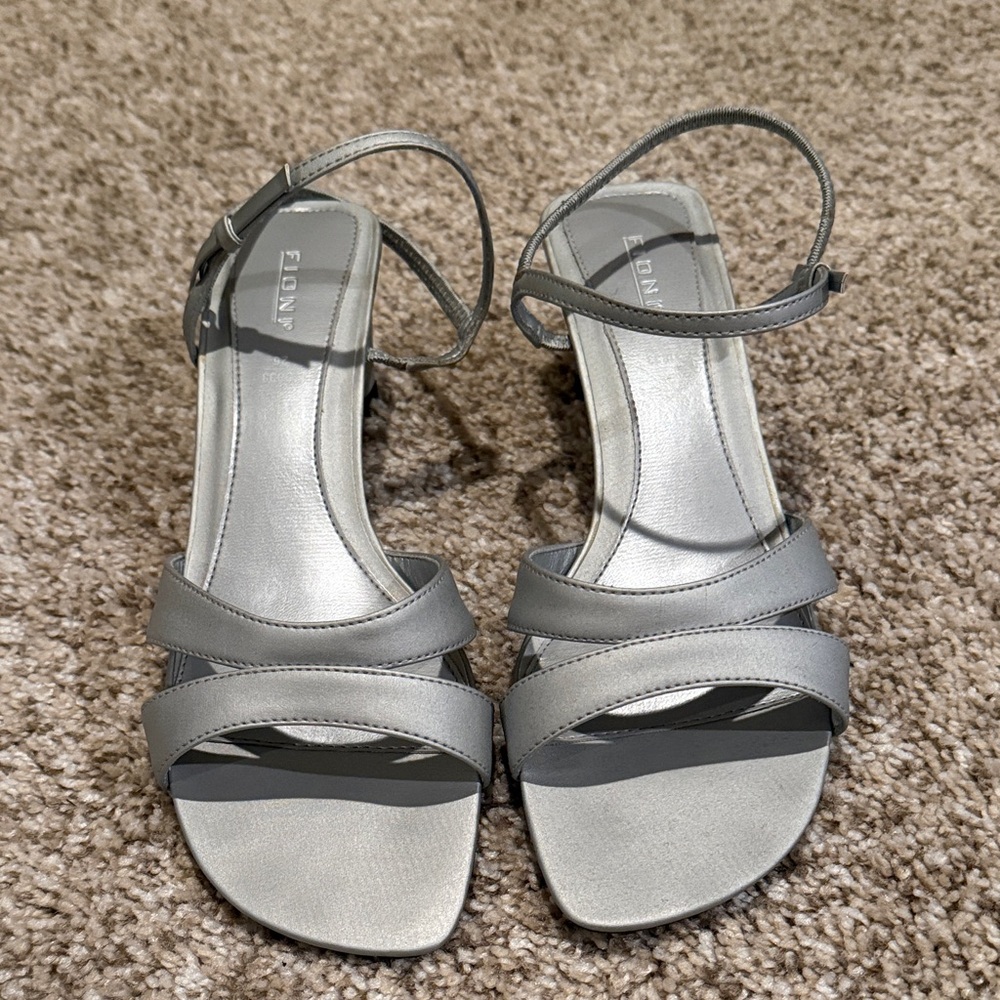 Envy Gray Strappy Sandals